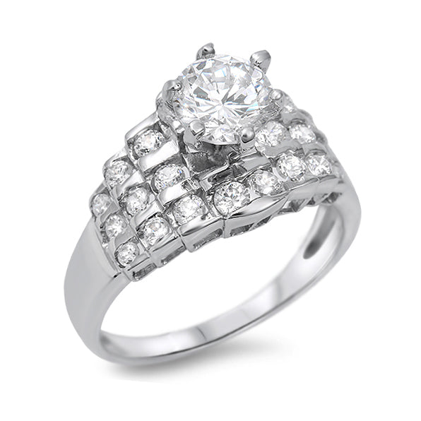 Silver CZ Ring
