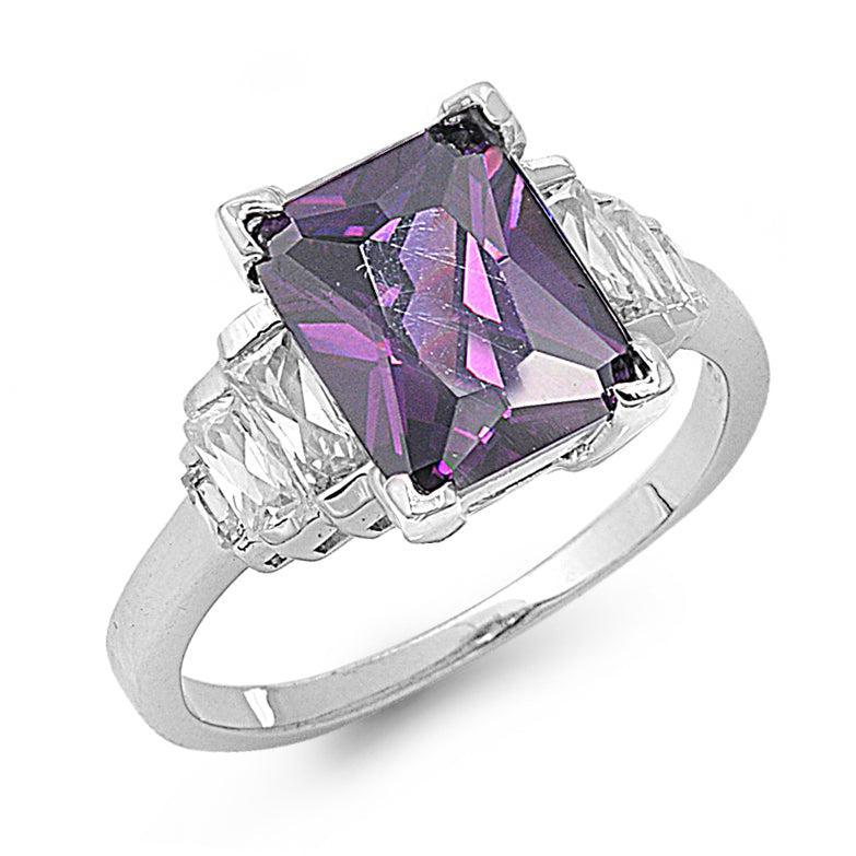 Silver CZ Ring