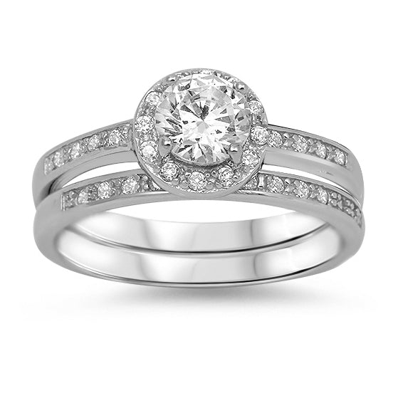 Silver CZ Ring