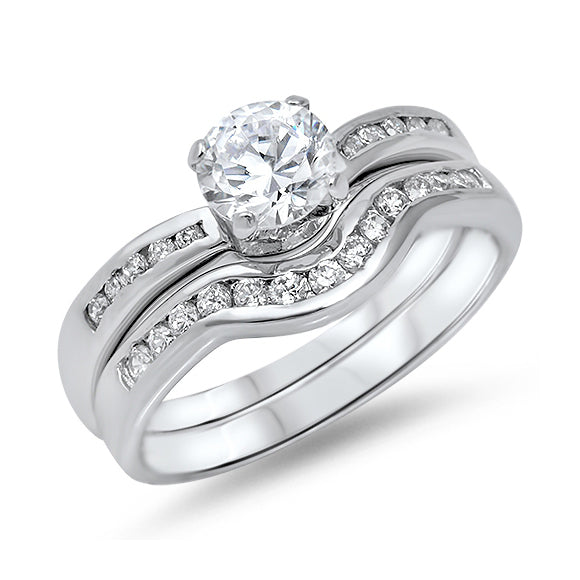 Silver CZ Ring