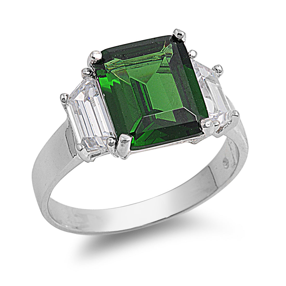 Silver CZ Ring