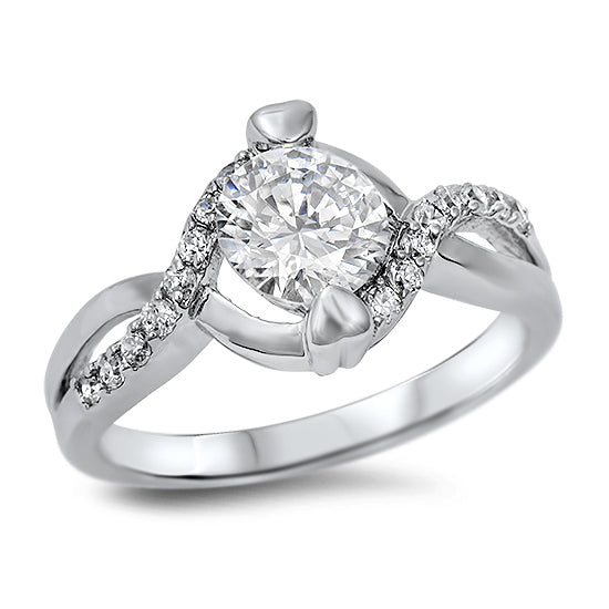 Silver CZ Ring