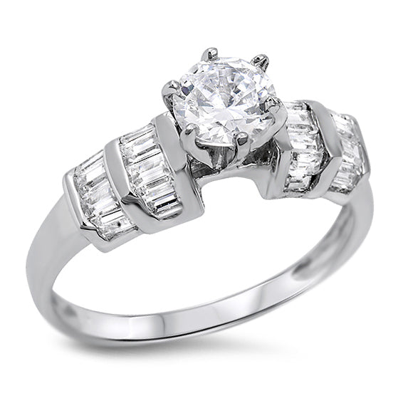 Silver CZ Ring