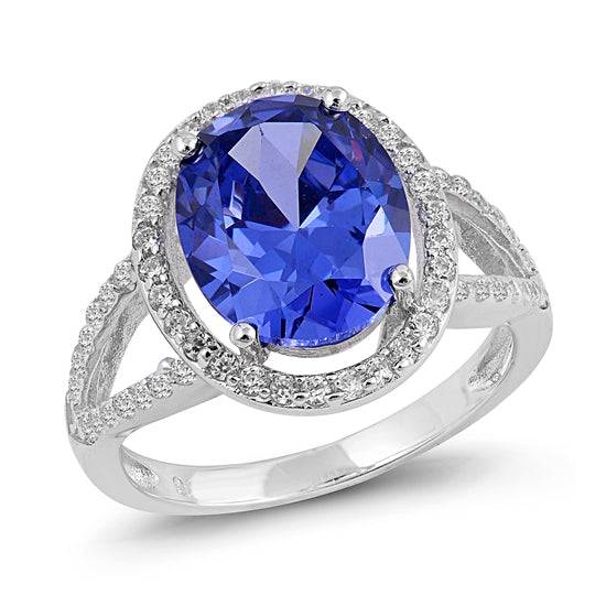 Silver CZ Ring