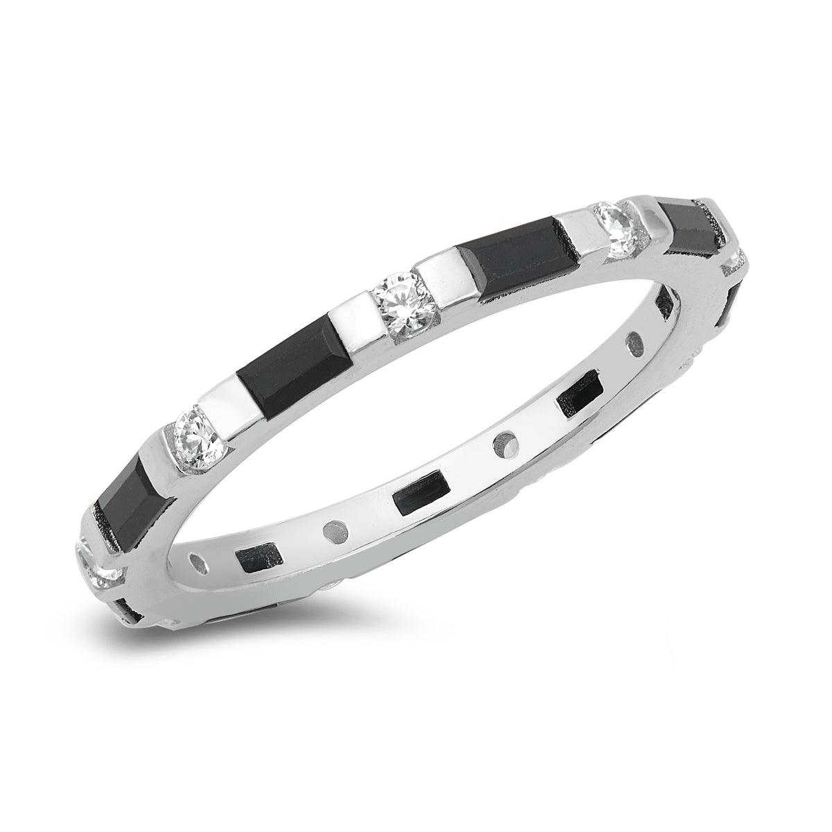 Silver CZ Ring