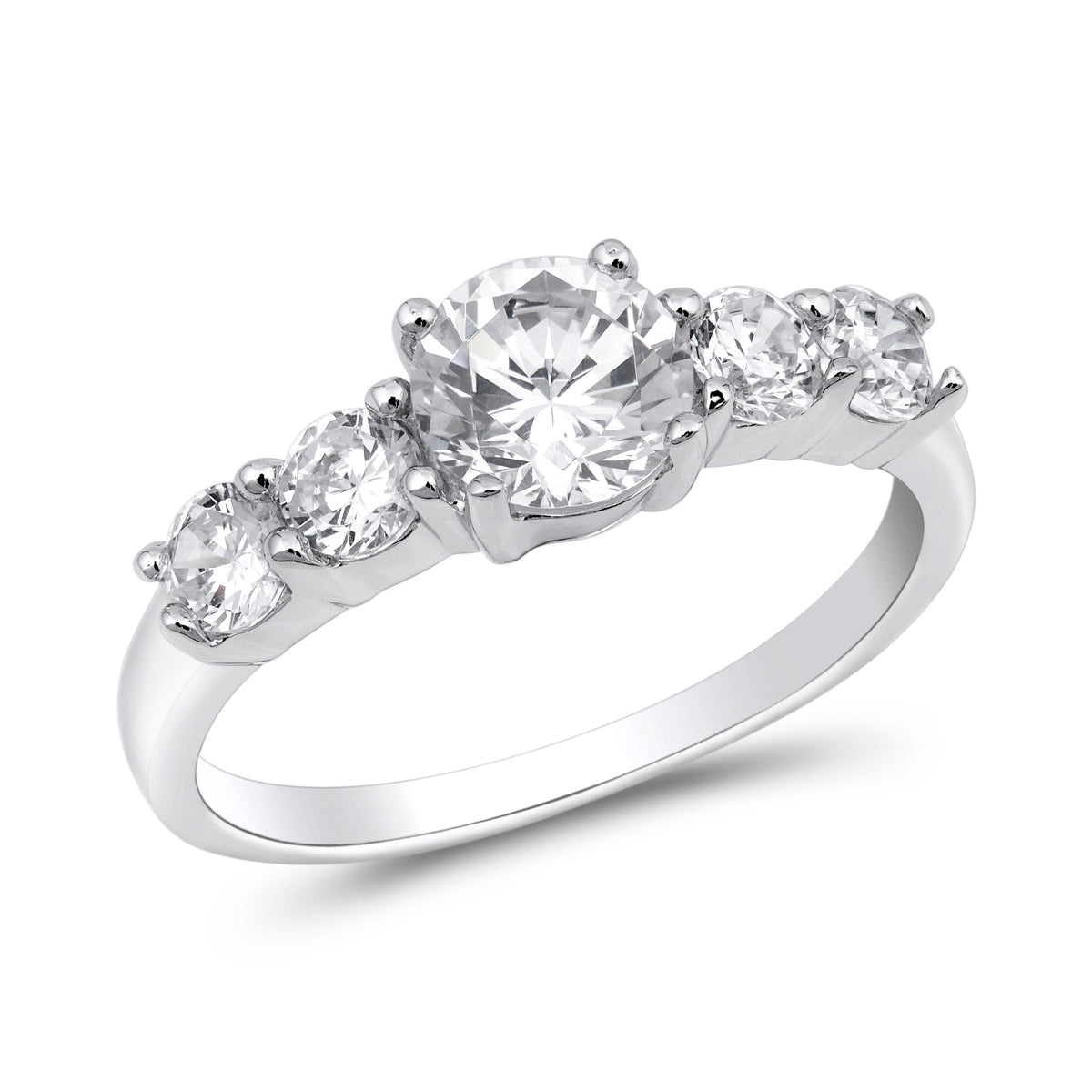Silver CZ Ring