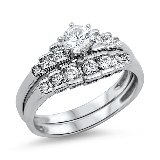 Silver CZ Ring