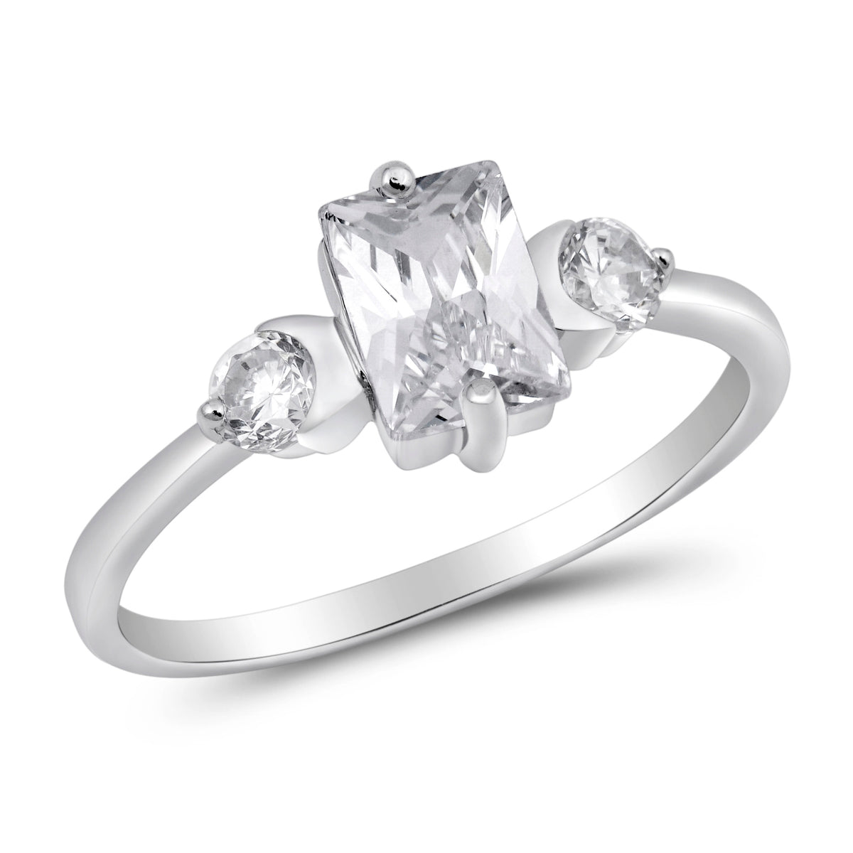 Silver CZ Ring