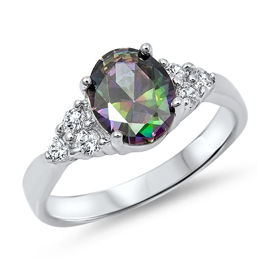 Silver CZ Ring