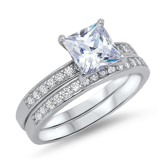 Silver CZ Ring