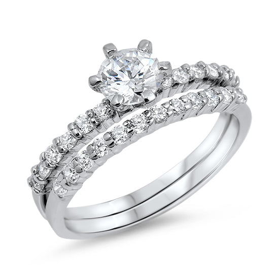 Silver CZ Ring