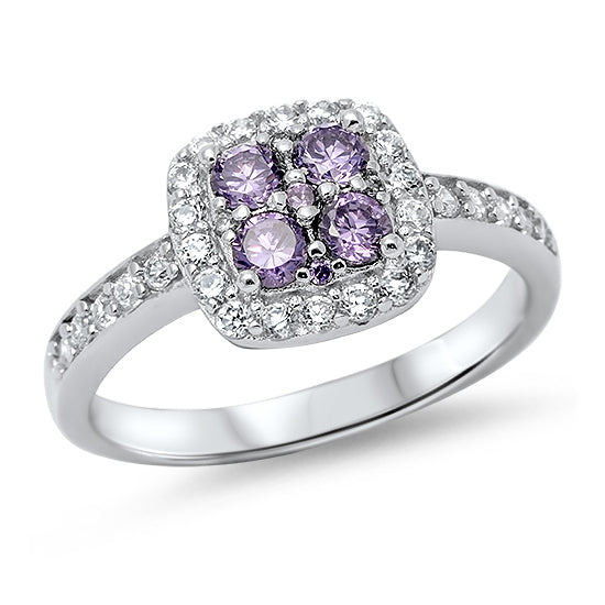 Silver CZ Ring