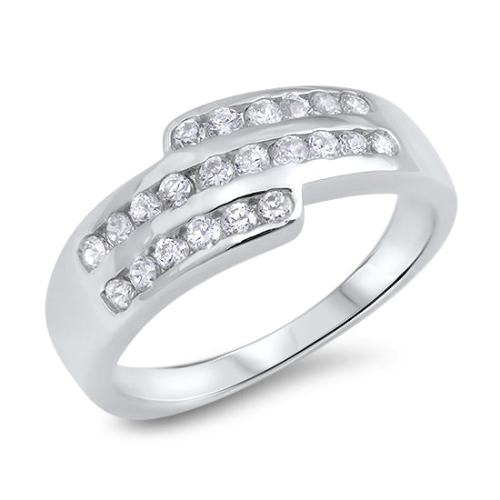 Silver CZ Ring