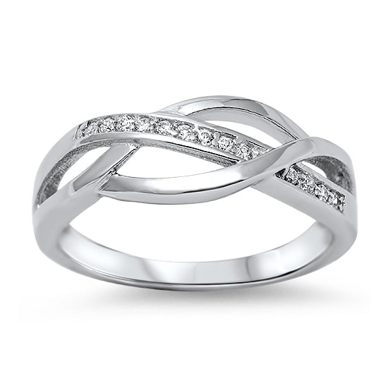 Silver CZ Ring