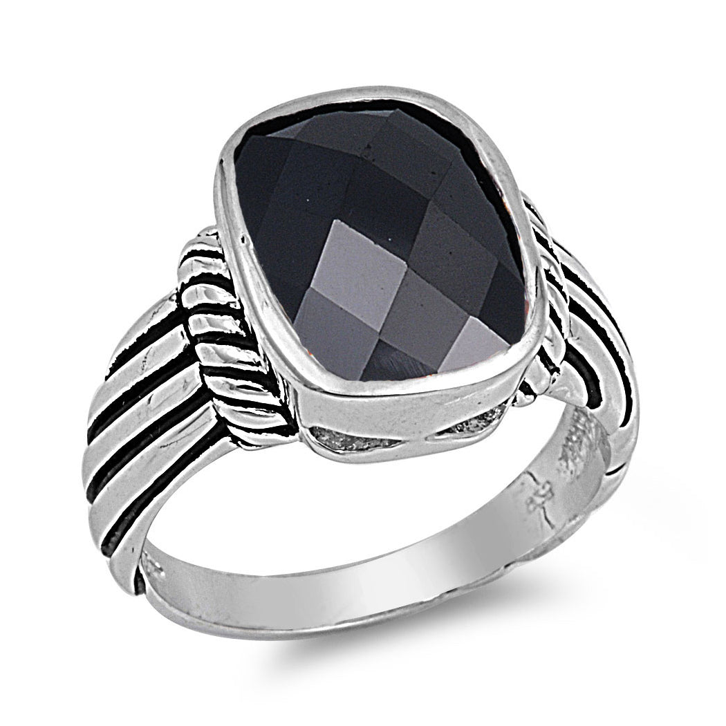 Silver CZ Ring