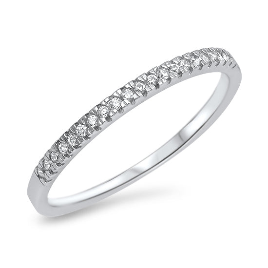 Silver CZ Ring