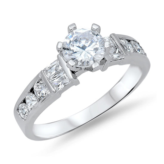 Silver CZ Ring