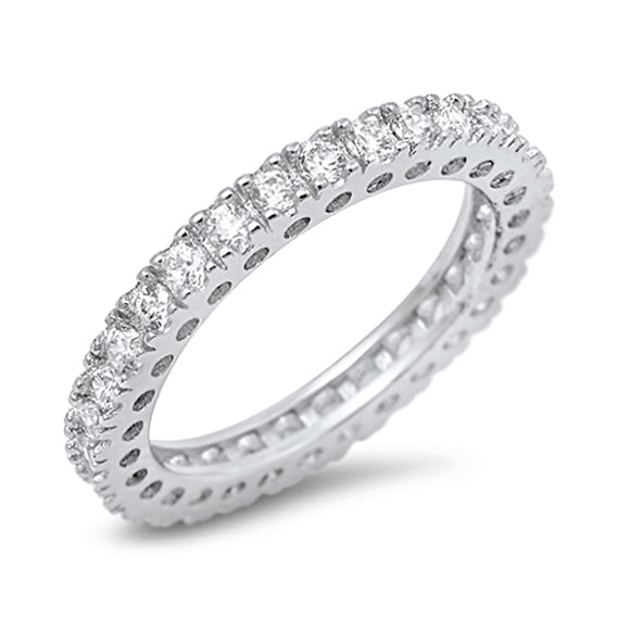 Silver CZ Ring