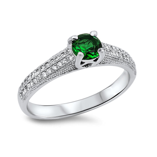 Silver CZ Ring