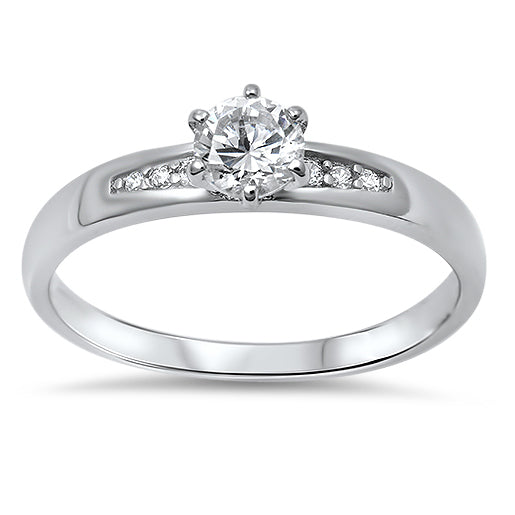Silver CZ Ring