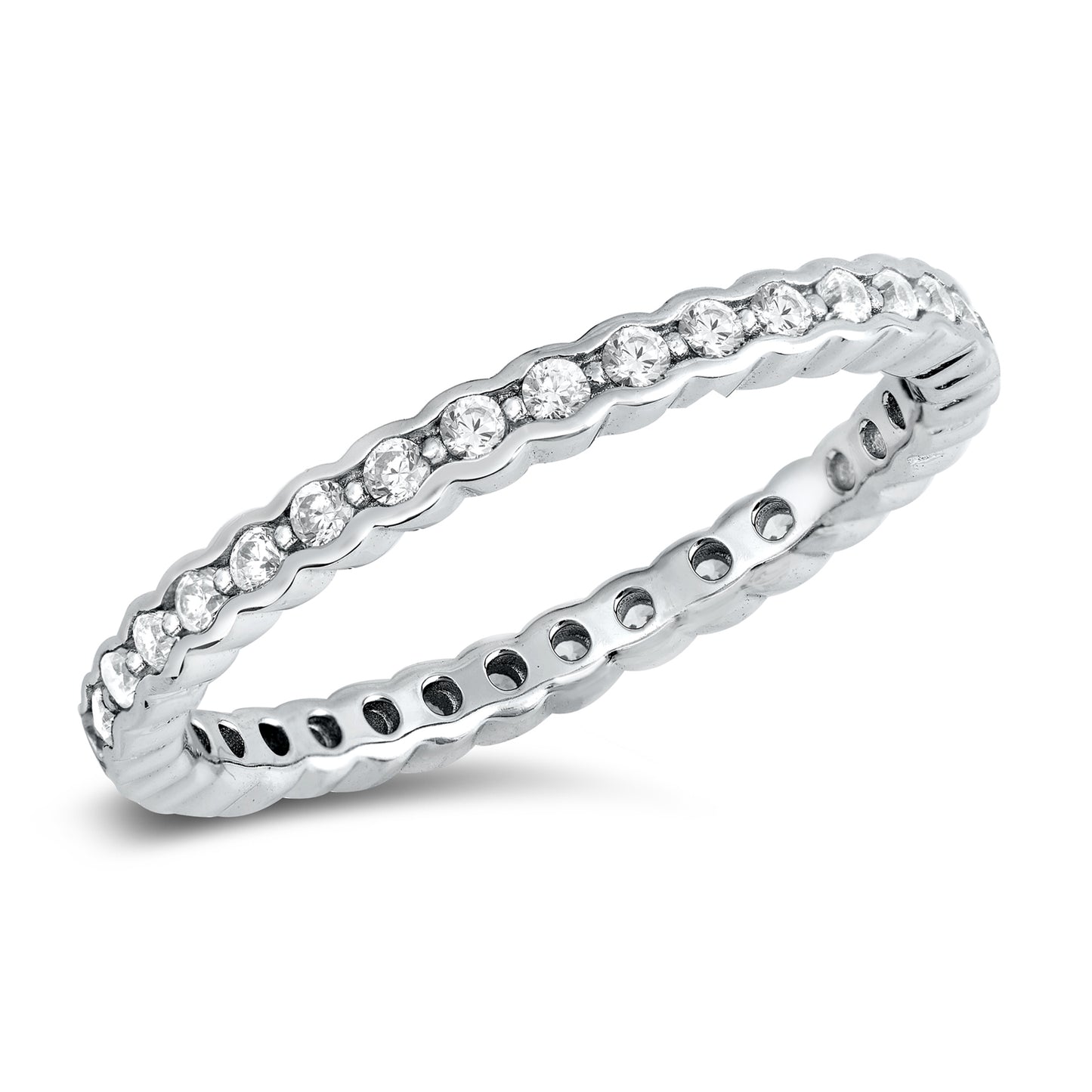 Silver CZ Ring