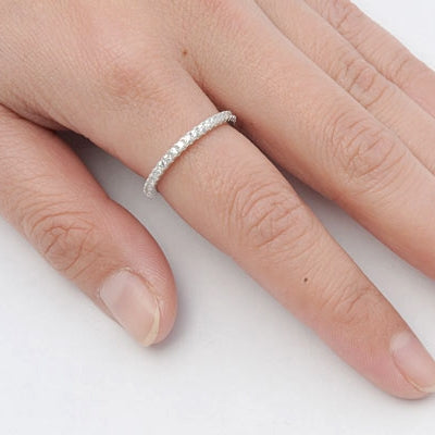 Silver CZ Ring