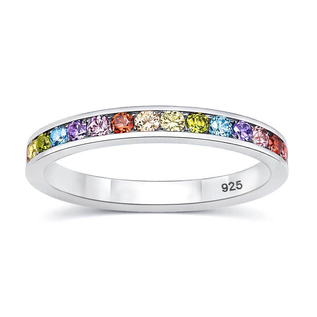 Silver Eternity Ring - 3mm