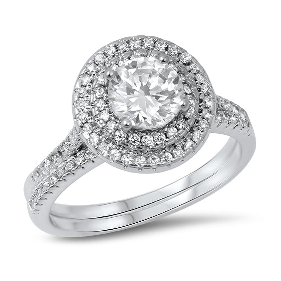 Silver CZ Ring