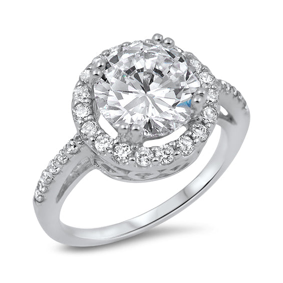 Silver CZ Ring
