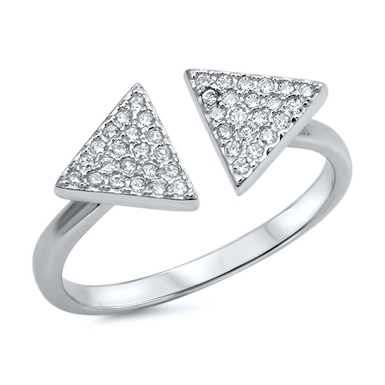 Silver CZ Ring