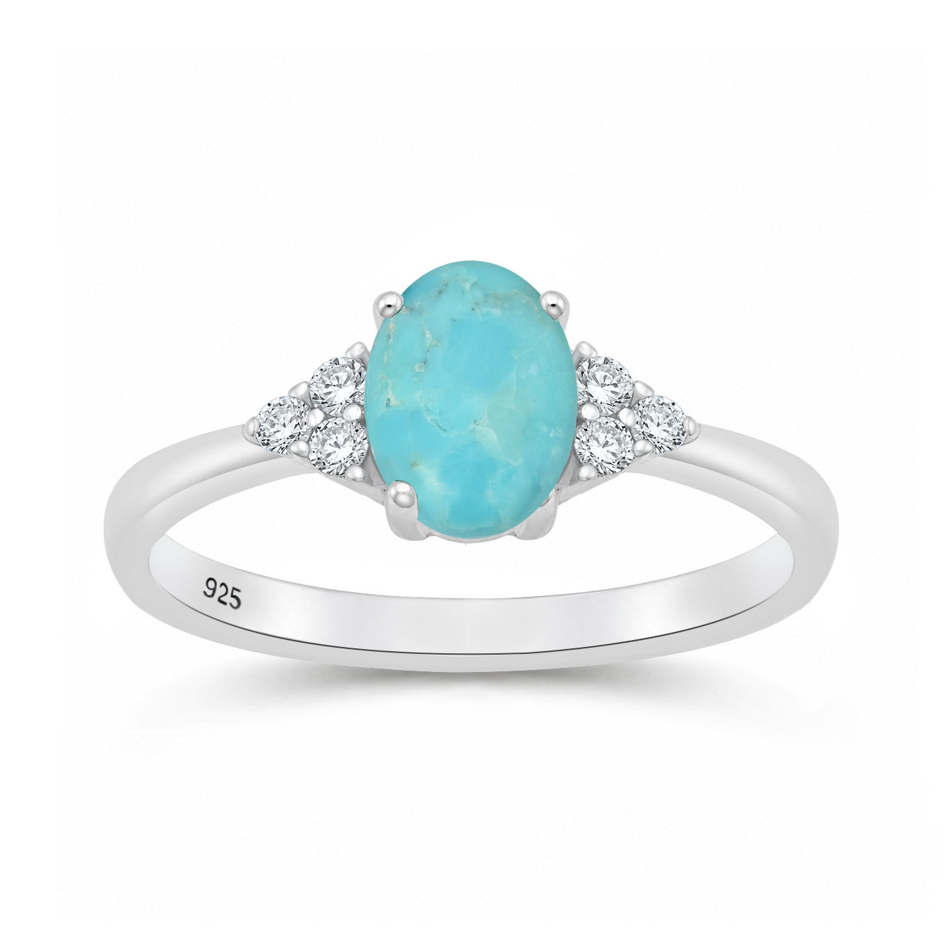 Silver Stone Ring