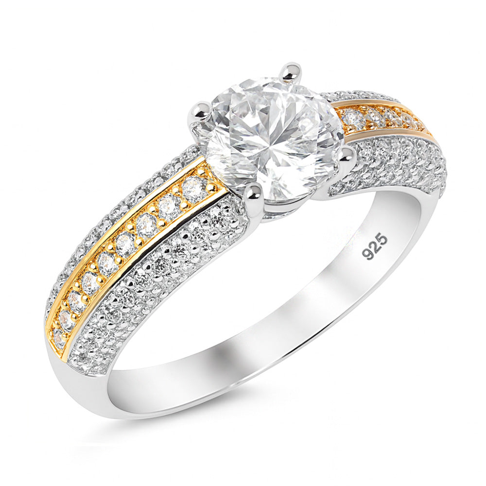 Silver CZ Ring