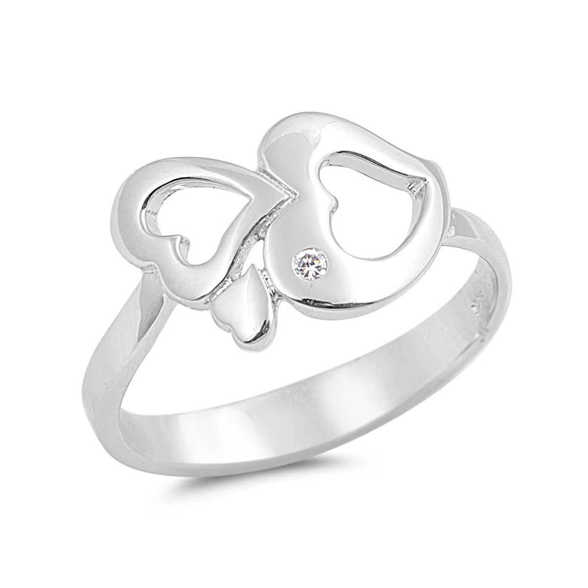 Silver CZ Ring