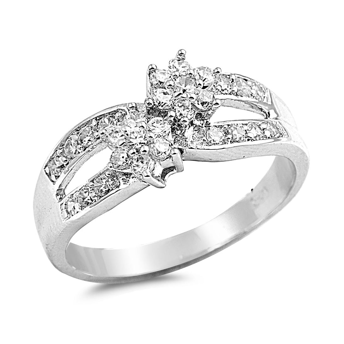 Silver CZ Ring