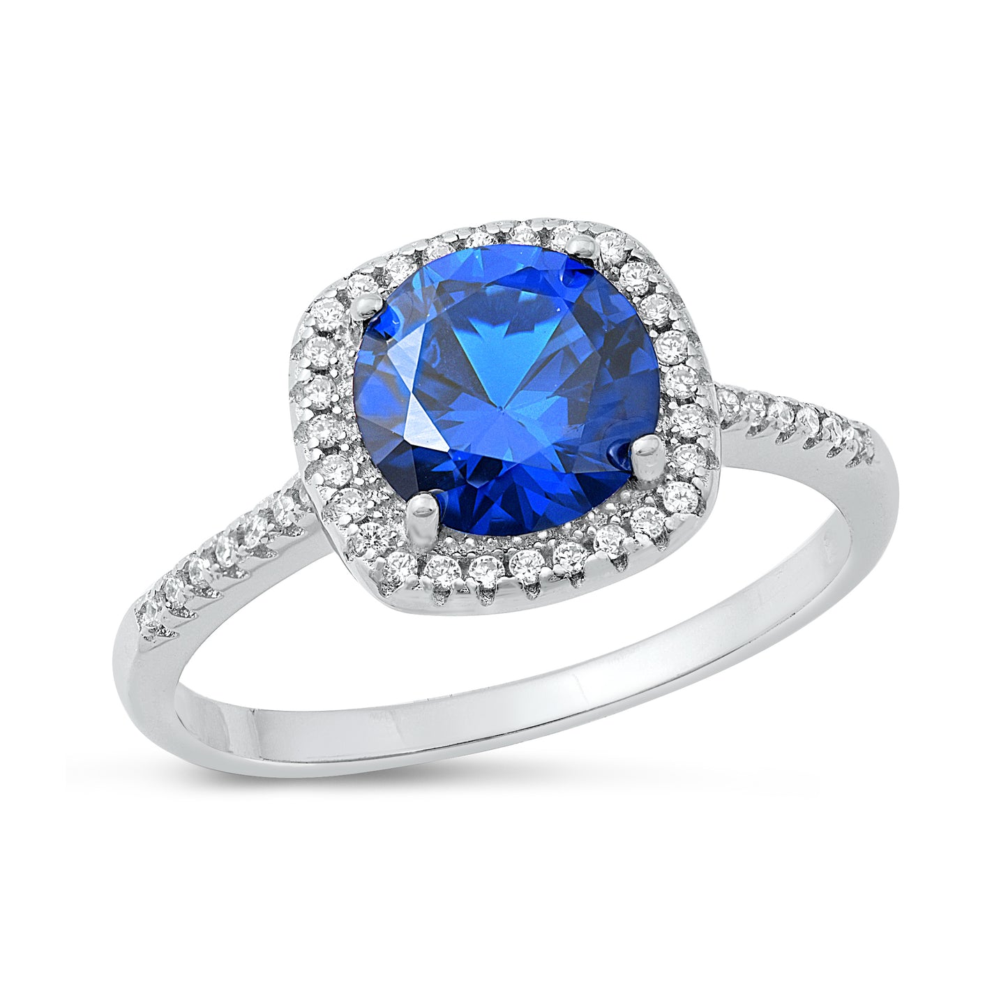 Silver CZ Ring