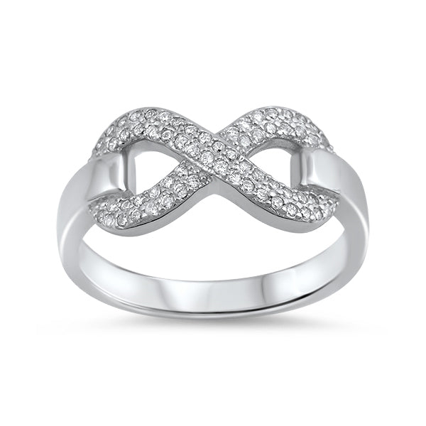 Silver Ring W/ CZ