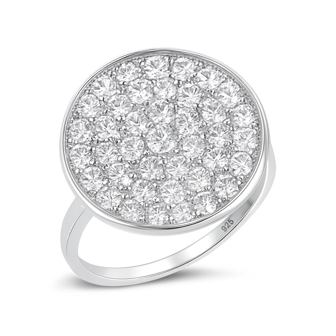 Silver Ring W/ CZ