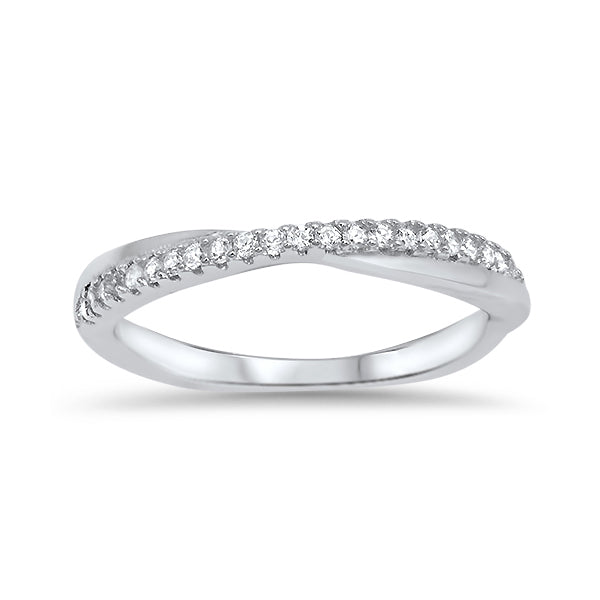Silver Ring W/ CZ