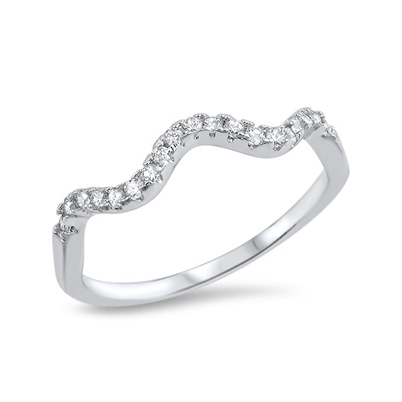 Silver Ring W/ CZ