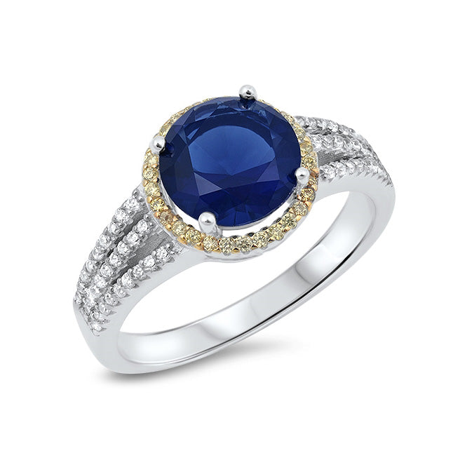 Silver CZ Ring