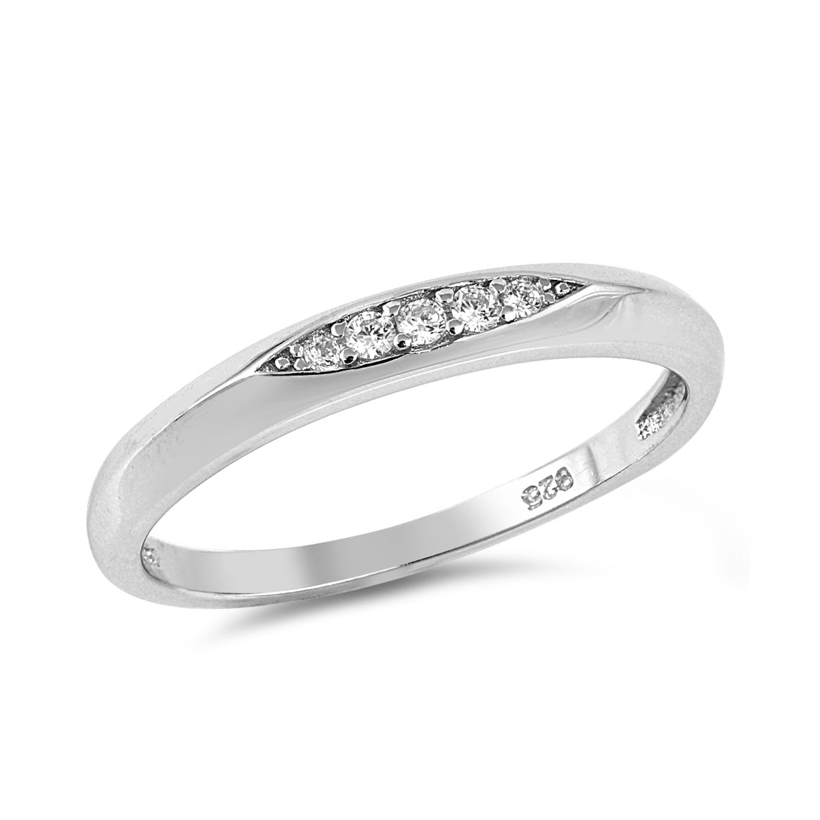 Silver CZ Ring