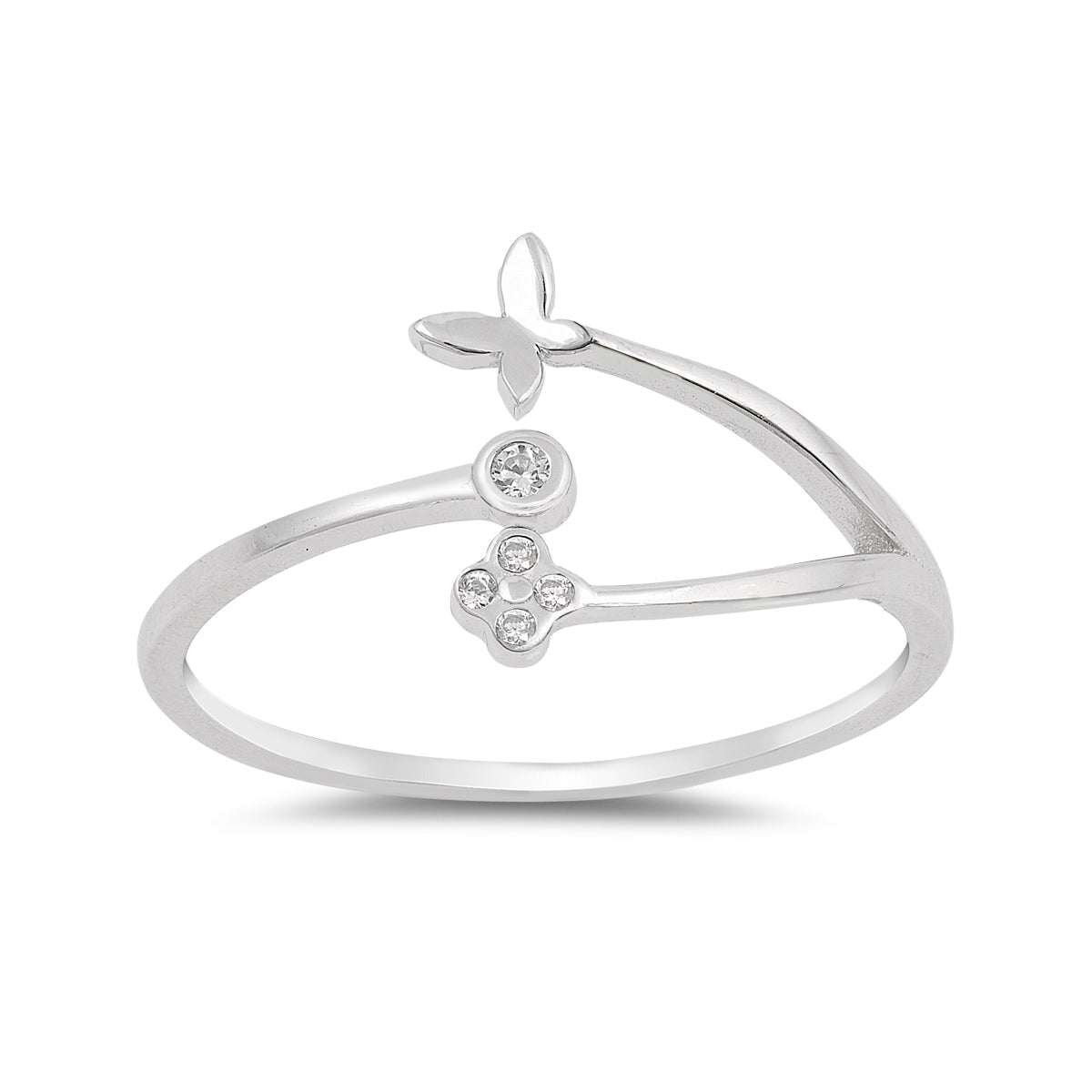 Silver CZ Ring