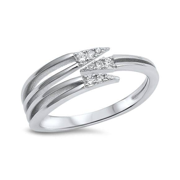Silver CZ Ring