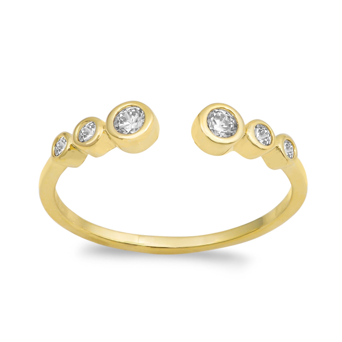 Silver CZ Ring