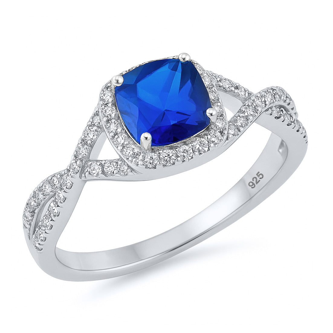 Silver CZ Ring