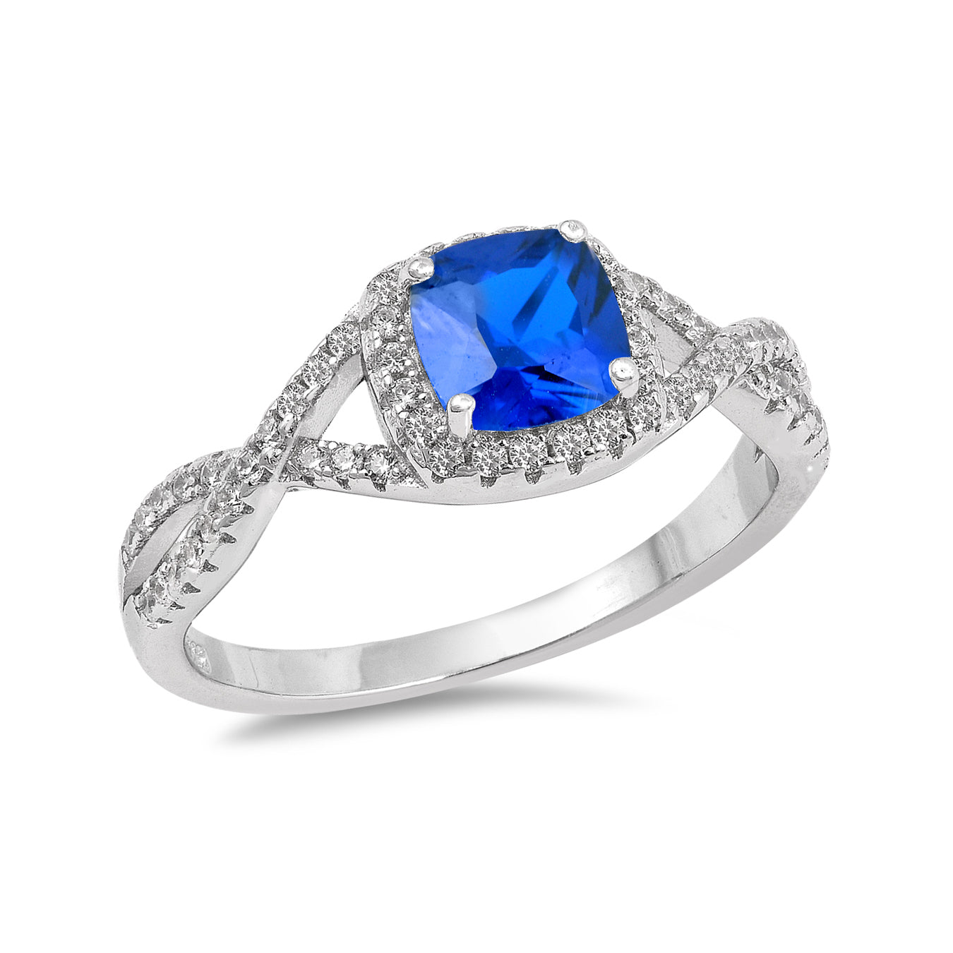 Silver CZ Ring