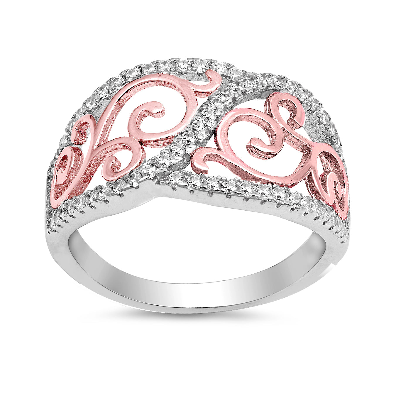 Silver CZ Ring