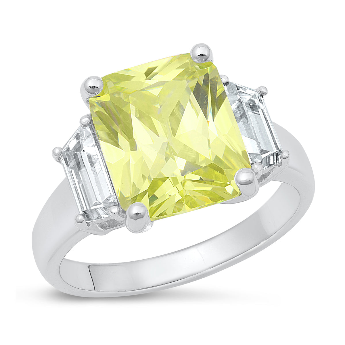 Silver CZ Ring