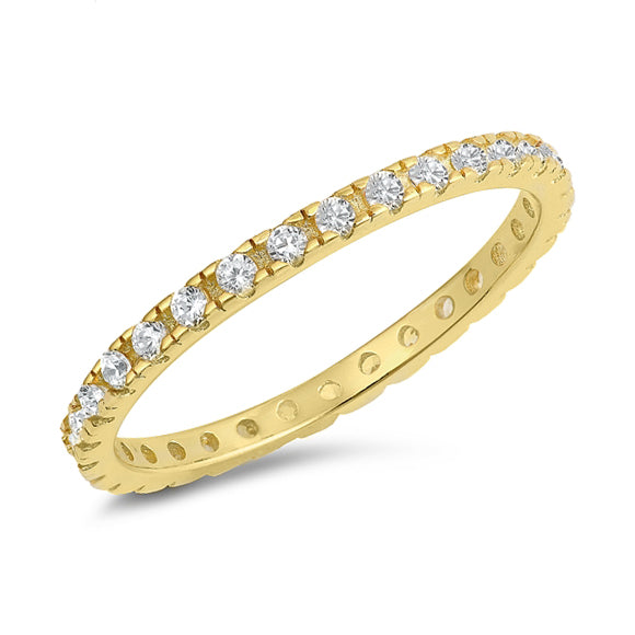 Silver CZ Ring