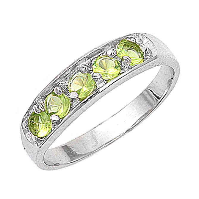 Silver CZ Baby Ring